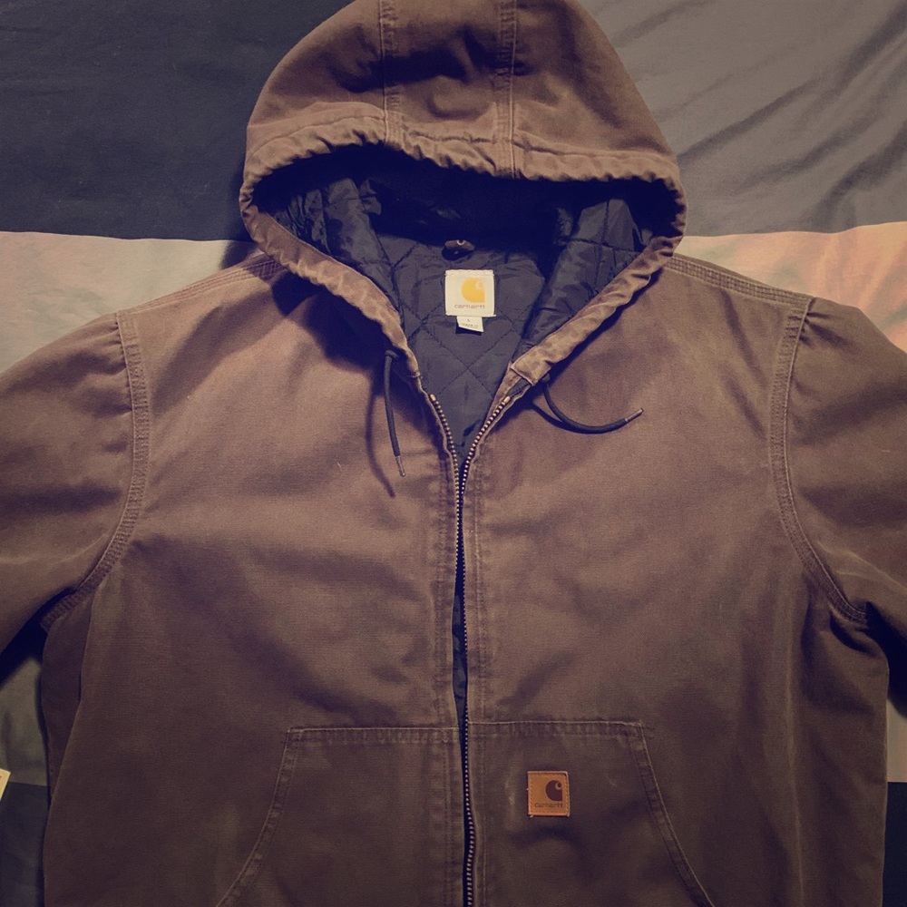 Carhartt - Men's Quilted Lined Duck Active Jacket